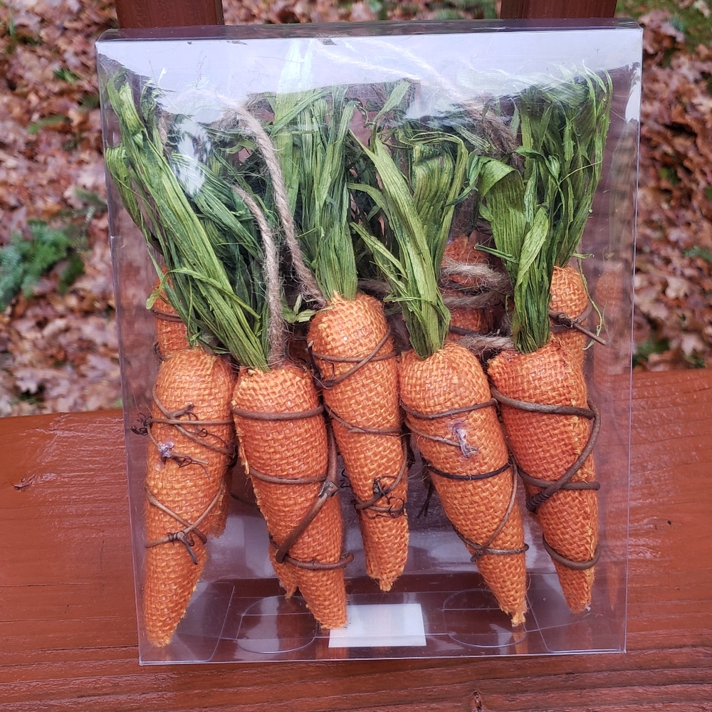 Carrot Garland - Holiday/Easter Hanging Decorations